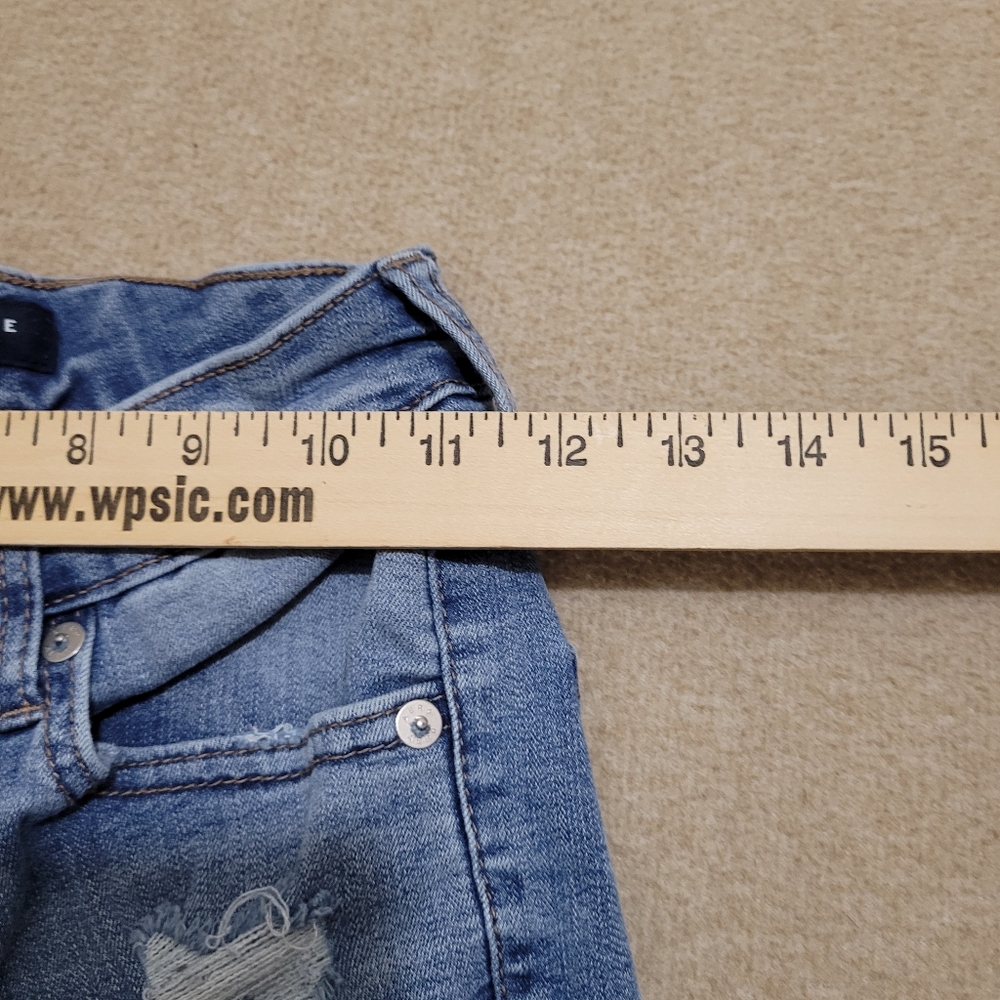 Aeropostale Aero Super High Rise Skinny Jeans Women’s Size 4‎ Distressed Stretch - Picture 8 of 10
